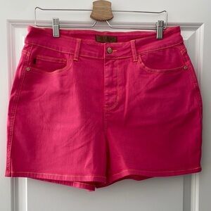 Judy Blue Hot Pink Jean Shorts